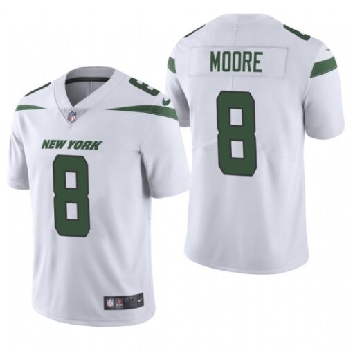 New York Jets Elijah Moore White Limited Jersey