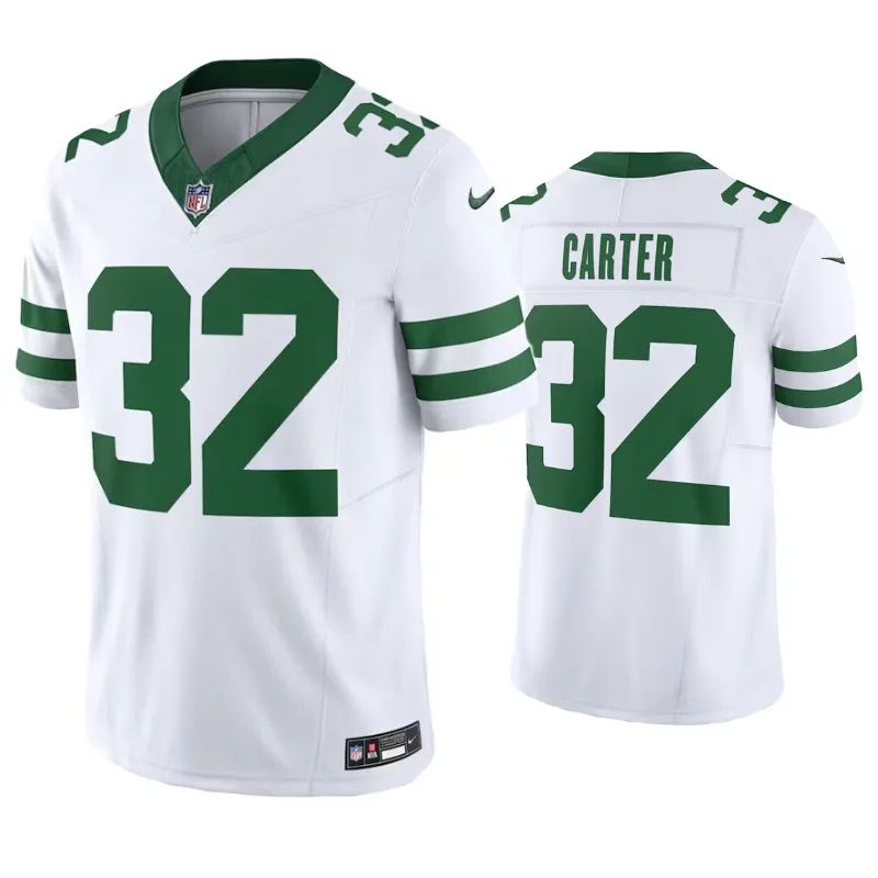 New York Jets Michael Carter White Legacy Limited Jersey New York Jets Michael Carter White Legacy Limited Jersey