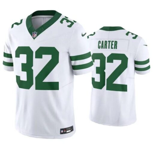 New York Jets Michael Carter White Legacy Limited Jersey