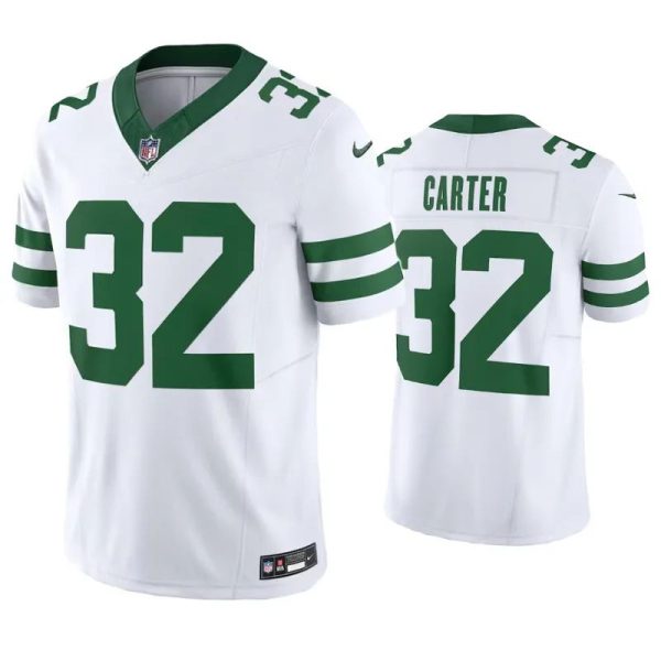 New York Jets Michael Carter White Legacy Limited Jersey New York Jets Michael Carter White Legacy Limited Jersey