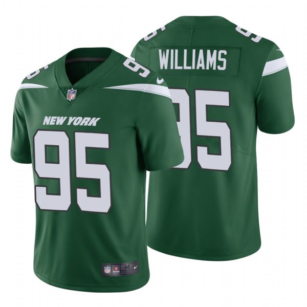 New York Jets Quinnen Williams Green Limited Jersey New York Jets Quinnen Williams Green Limited Jersey