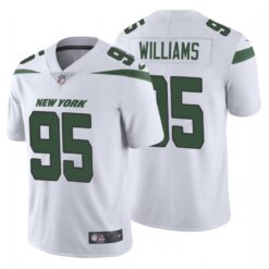 New York Jets Quinnen Williams White Limited Jersey