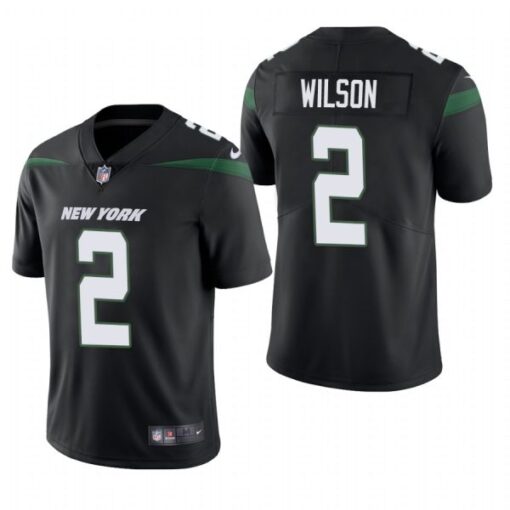 New York Jets Zach Wilson Black Limited Jersey