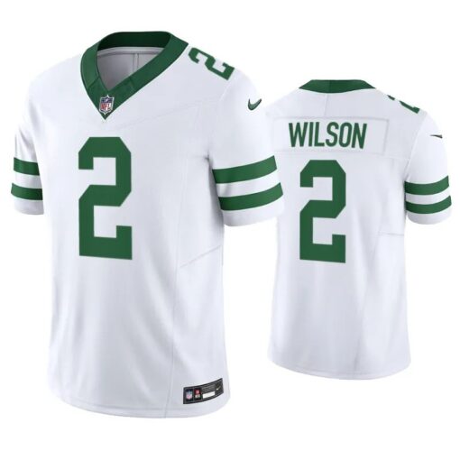 New York Jets Zach Wilson White Legacy Limited Jersey