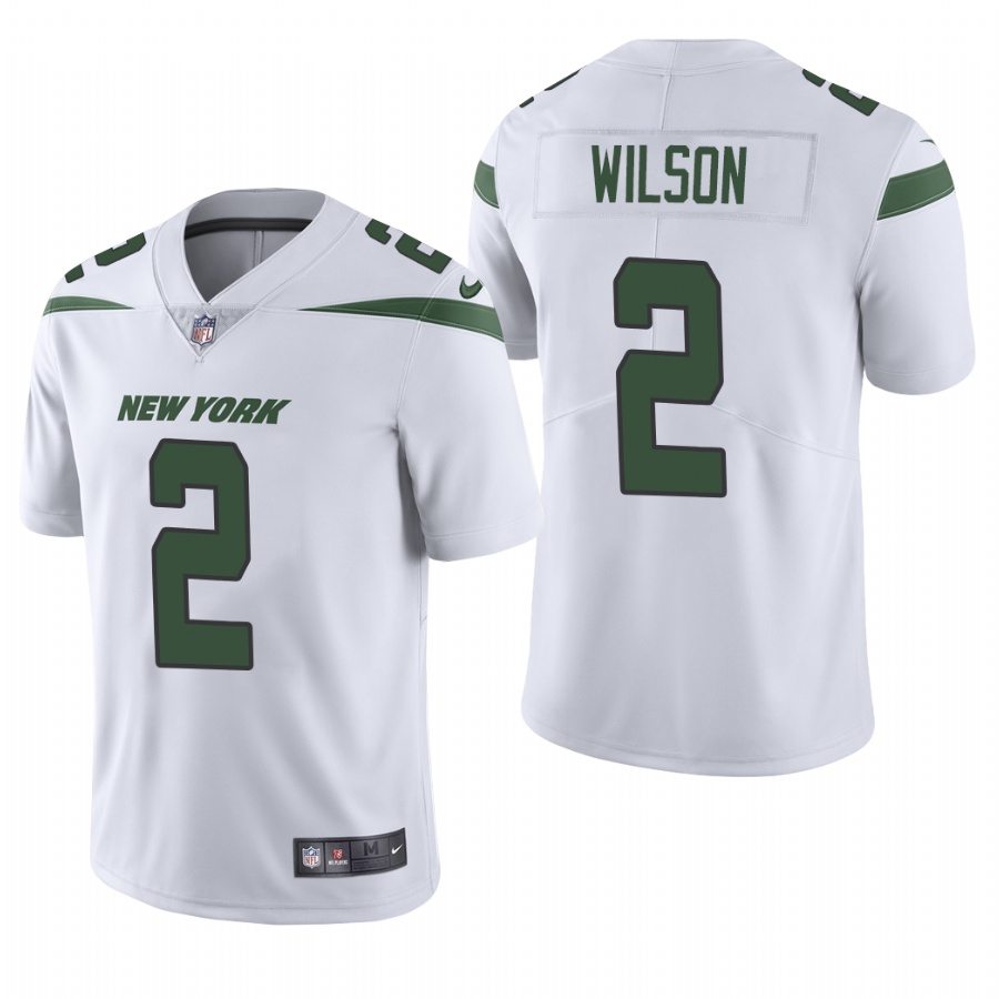 New York Jets Zach Wilson White Limited Jersey New York Jets Zach Wilson White Limited Jersey