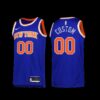 New York Knicks Custom 2022-23 Statement Edition Jersey Navy