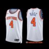 New York Knicks Derrick Rose 2022-23 City Edition Jersey Black