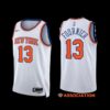New York Knicks Evan Fournier 2022-23 Icon Edition Jersey Blue