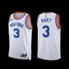 New York Knicks Josh Hart 2022-23 Icon Edition Jersey Blue