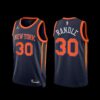 New York Knicks Julius Randle 2022-23 City Edition Jersey Black