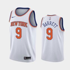 New York Knicks RJ Barrett White Association Jersey