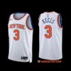 New York Knicks RJ Barrett Blue Jersey
