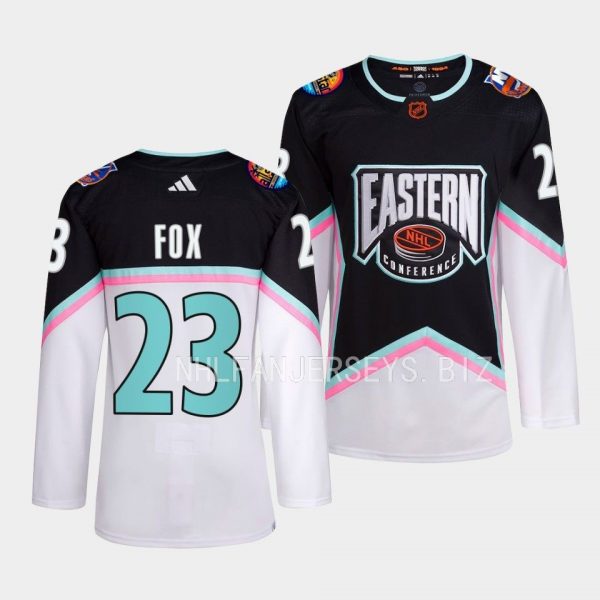 New York Rangers Adam Fox 2023 NHL All-Star Eastern Conference Black Jersey New York Rangers Adam Fox 2023 NHL All-Star Eastern Conference Black Jersey