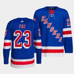 New York Rangers Adam Fox Home Blue Jersey