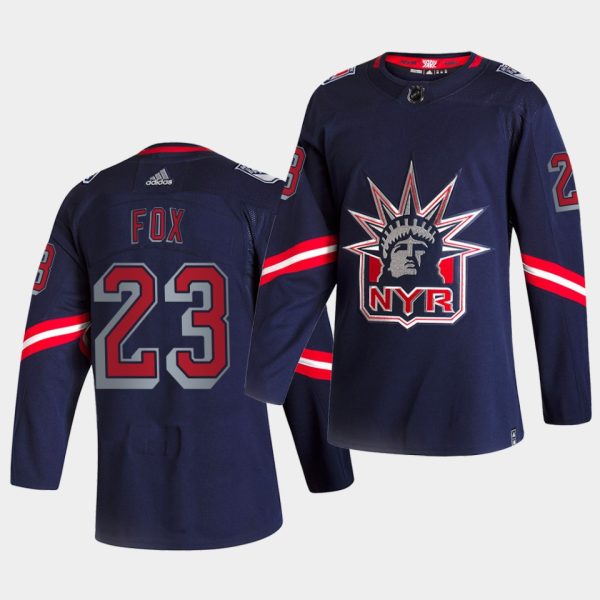New York Rangers Adam Fox Reverse Navy Special Edition Jersey New York Rangers Adam Fox Reverse Navy Special Edition Jersey