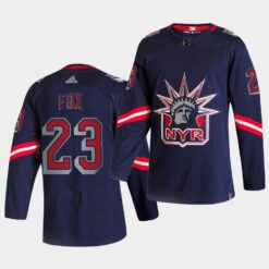 New York Rangers Adam Fox Reverse Navy Special Edition Jersey
