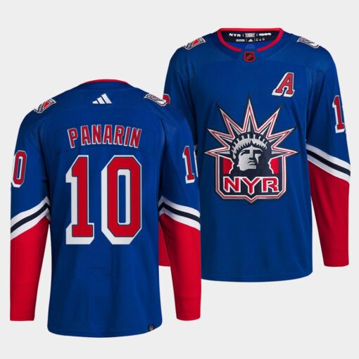 New York Rangers Artemi Panarin Reverse Blue Jersey