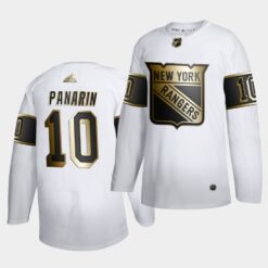 New York Rangers Artemi Panarin White Golden Edition Jersey