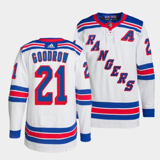 New York Rangers Barclay Goodrow Away White Jersey
