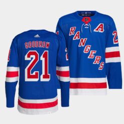 New York Rangers Barclay Goodrow Home Blue Jersey