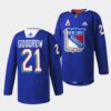 New York Rangers Chris Kreider 2023 Black History Night Grey Jersey