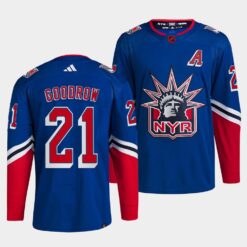 New York Rangers Barclay Goodrow Reverse Blue Jersey