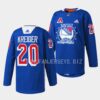 New York Rangers Chris Kreider 2023 Black History Night Grey Jersey