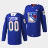 New York Rangers Custom St. Patrick’s Day Green Player Jersey