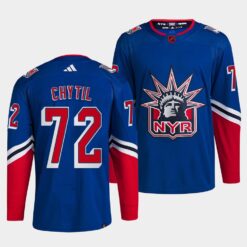 New York Rangers Filip Chytil Reverse Blue Jersey