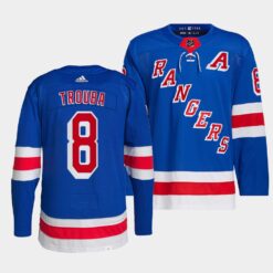 New York Rangers Jacob Trouba Home Blue Jersey
