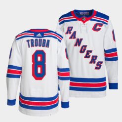 New York Rangers Jacob Trouba Primegreen White Jersey