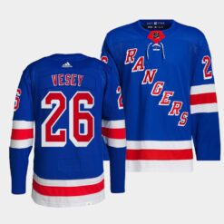 New York Rangers Jimmy Vesey Home Royal Jersey