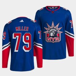 New York Rangers K’Andre Miller Reverse Blue Jersey