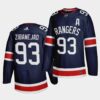 New York Rangers Mika Zibanejad St. Patrick’s Day Green Player Jersey