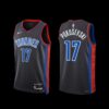 Oklahoma City Thunder Aleksej Pokusevski 2022-23 Icon Edition Jersey Blue