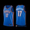 Oklahoma City Thunder Chet Holmgren 2022-23 Association Edition Jersey White