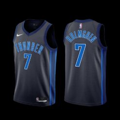 Oklahoma City Thunder Chet Holmgren 2022-23 Black City Edition Jersey