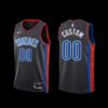 Oklahoma City Thunder Custom 2022-23 Icon Edition Jersey Blue