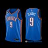 Oklahoma City Thunder Eugene Omoruyi 2022-23 Black City Edition Jersey