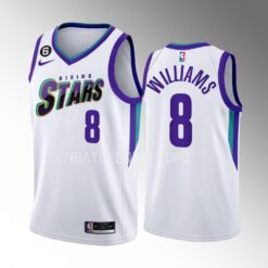 Oklahoma City Thunder Jalen Williams 2023 NBA Rising Stars White Jersey