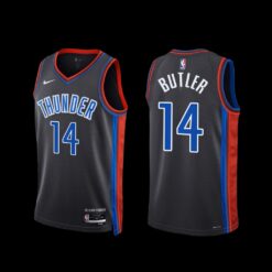Oklahoma City Thunder Jared Butler 2022-23 City Edition Jersey Black