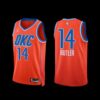 Oklahoma City Thunder Jared Butler 2022-23 White Association Edition Jersey