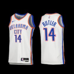 Oklahoma City Thunder Jared Butler 2022-23 White Association Edition Jersey