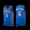 Oklahoma City Thunder Jaylin Williams 2022-23 Statement Edition Jersey Orange