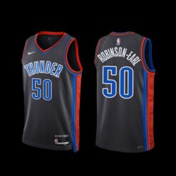 Oklahoma City Thunder Jeremiah Robinson-Earl 2022-23 City Edition Jersey Gray