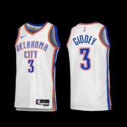 Oklahoma City Thunder Josh Giddey 2022-23 Association Edition Jersey White