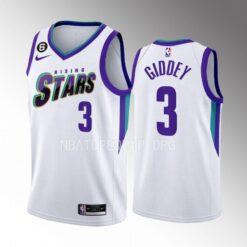 Oklahoma City Thunder Josh Giddey 2023 NBA Rising Stars White Jersey