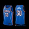 Oklahoma City Thunder Olivier Sarr 2022-23 City Edition Jersey Black