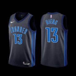 Oklahoma City Thunder Ousmane Dieng 2022-23 Black City Edition Jersey