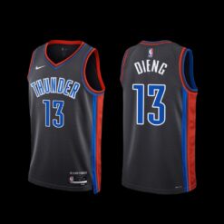 Oklahoma City Thunder Ousmane Dieng 2022-23 City Edition Jersey Gray